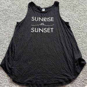 Women’s old navy, medium, black lux , tank top
